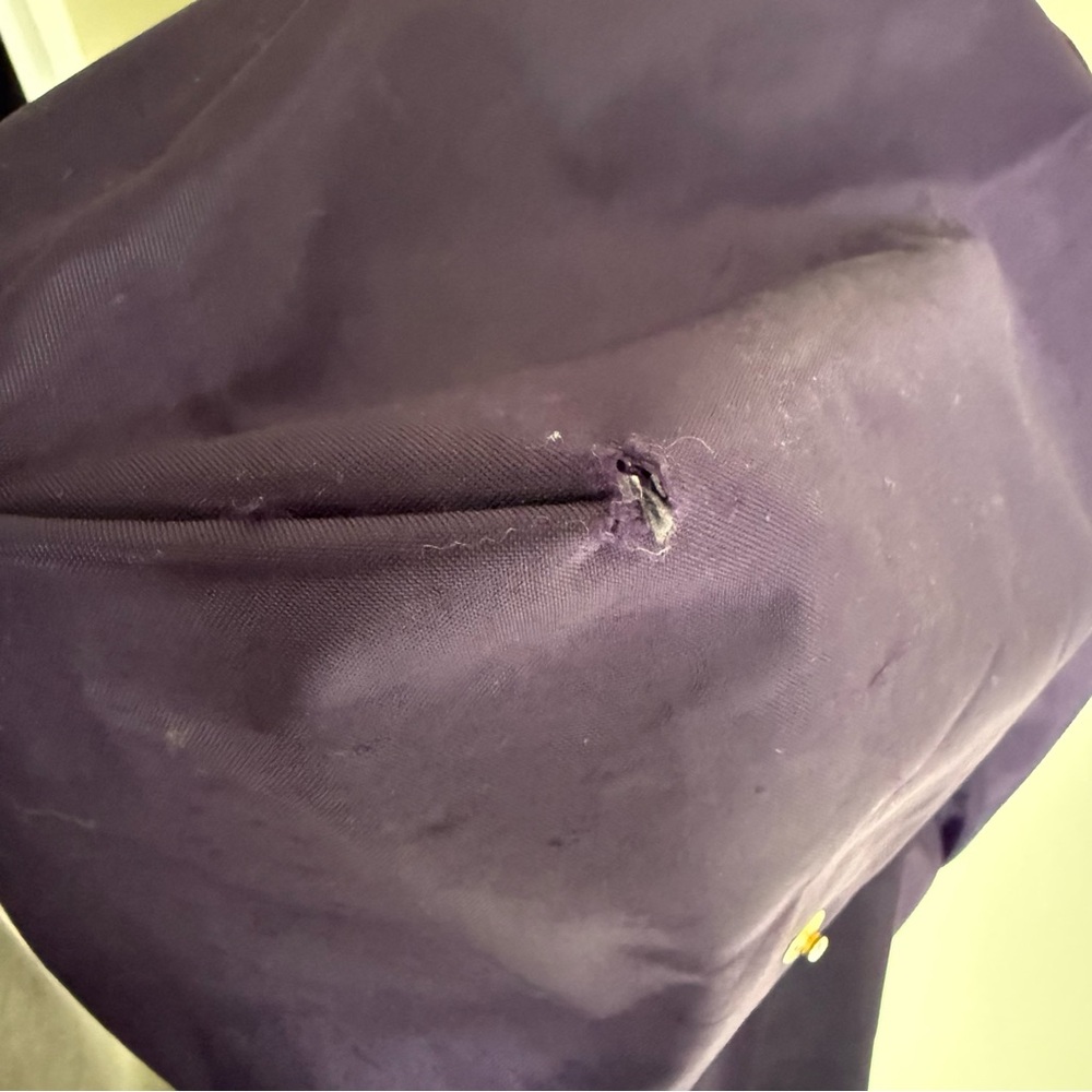LONGCHAMP Le Pliage Original Large Nylon Tote Bag - Purple/Plum - Picture 8 of 11